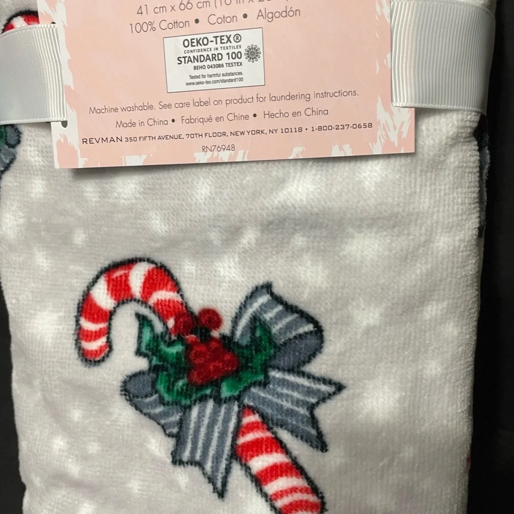 Betsey Johnson holiday hand towels, NWT
